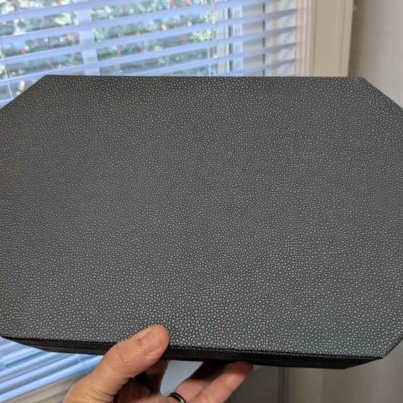 🆕 Large Shagreen Blue Box - Picture 3 of 9